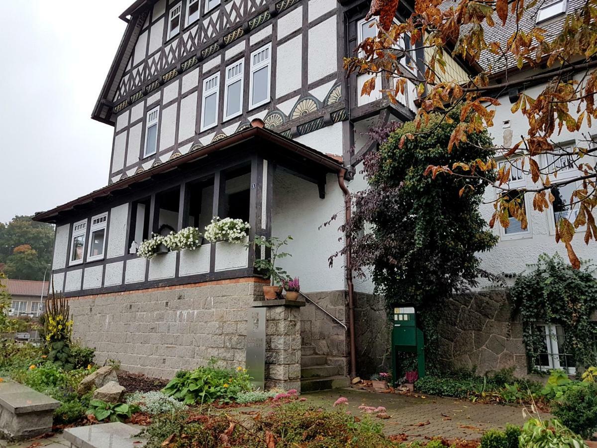 Goethes Liebste Betten - Stilvolle Ferienwohnungen Im Historischen Fachwerkhaus In 韦尼格罗德 外观 照片